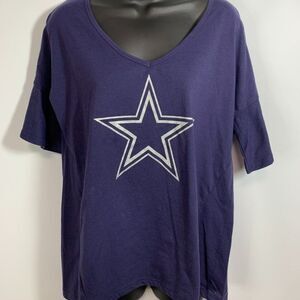 Woman's Dallas Cowboy Short Sleeve T Shirt